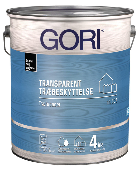 GORI 502 klar træbeskyttelse 5 liter